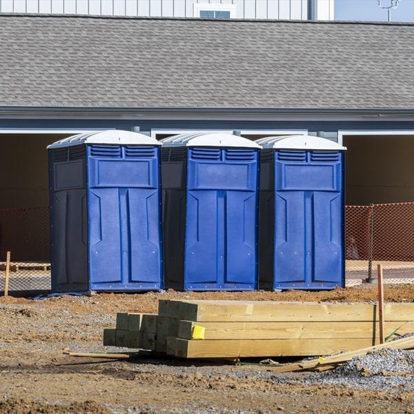 Heavy-duty construction site porta potty in Searcy, Arkansas